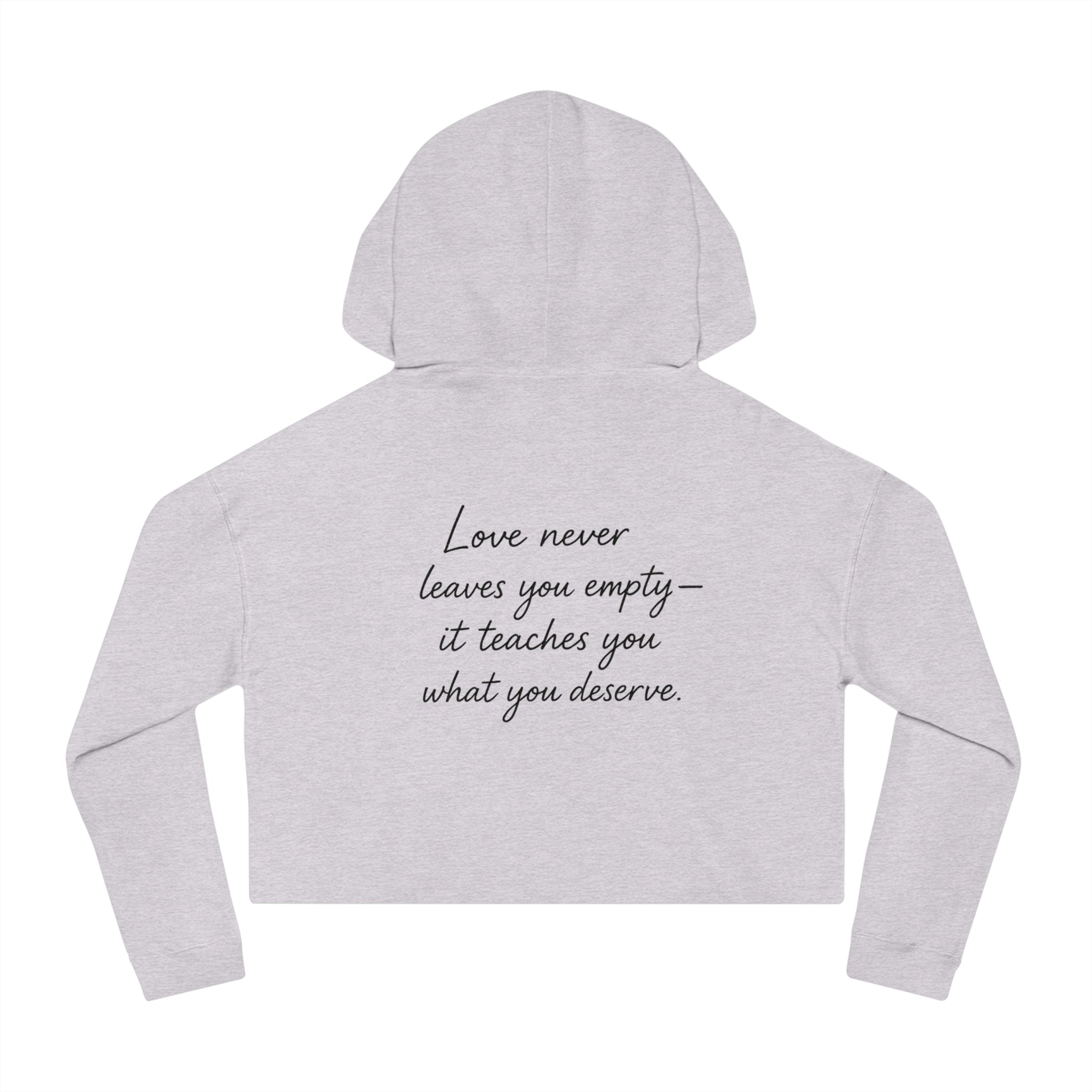 Women’s Cropped Hooded Sweatshirt