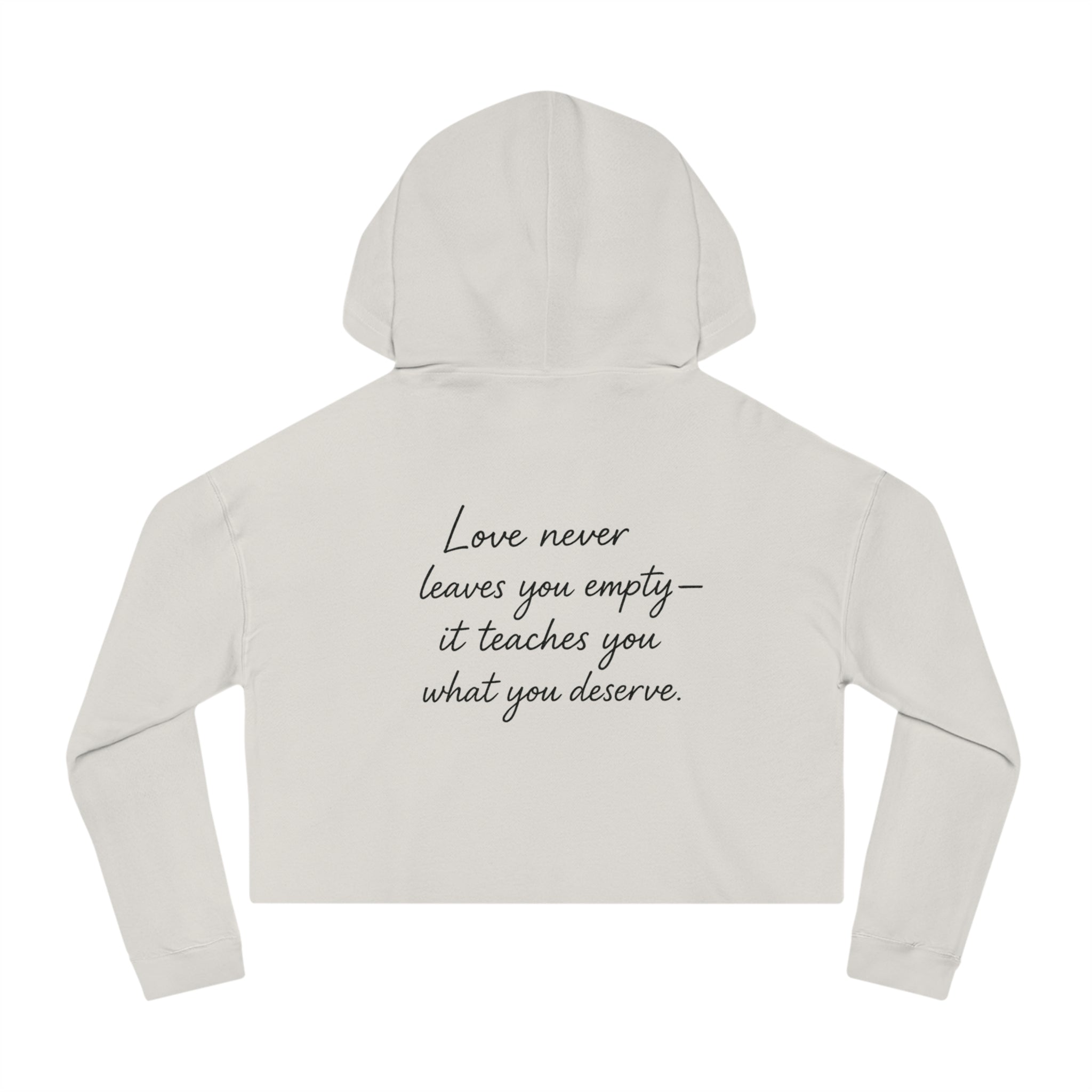 Women’s Cropped Hooded Sweatshirt