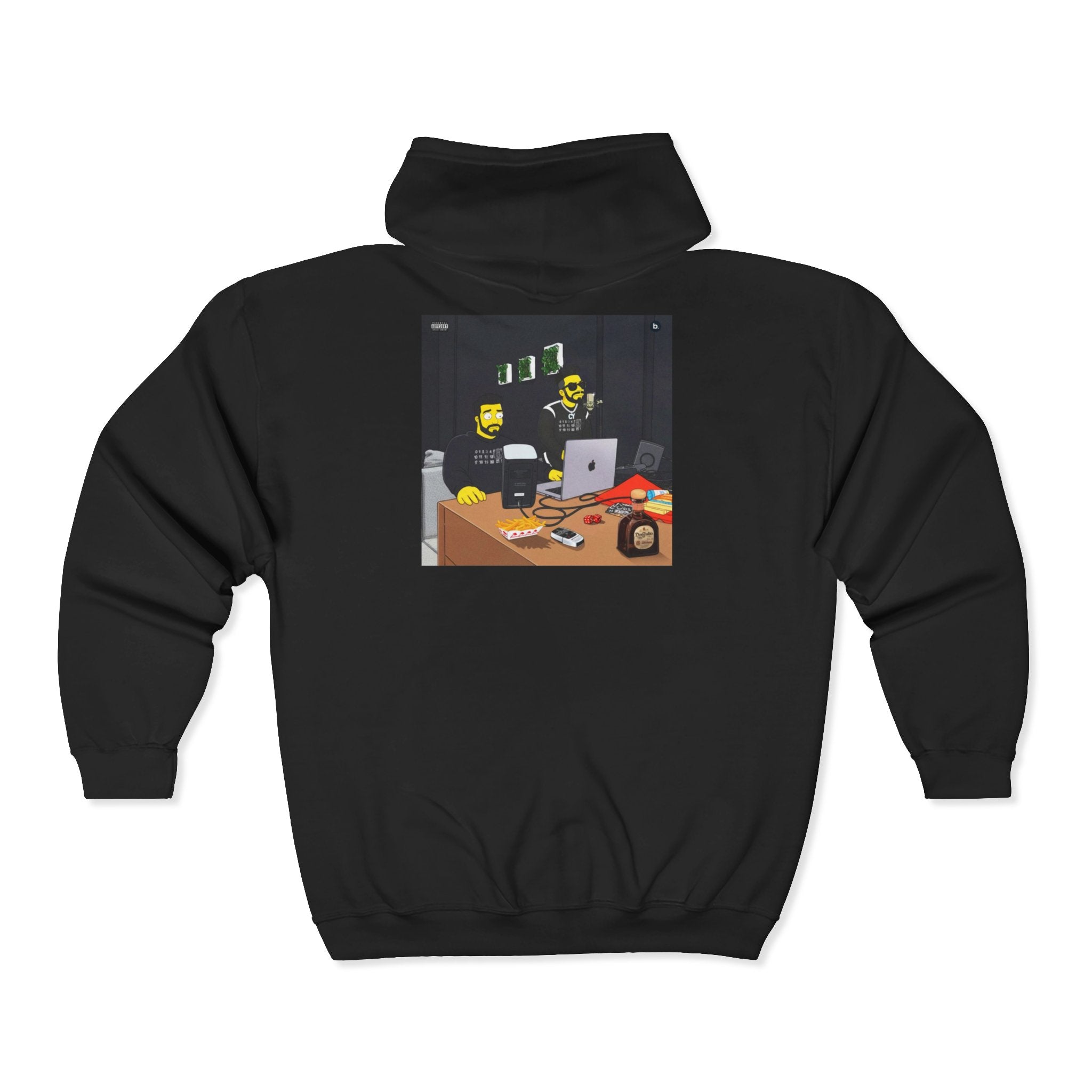 Cozy Unisex Zip-Up Hoodie for Everyday Comfort Cheema Y THE SIMPSONS Edition