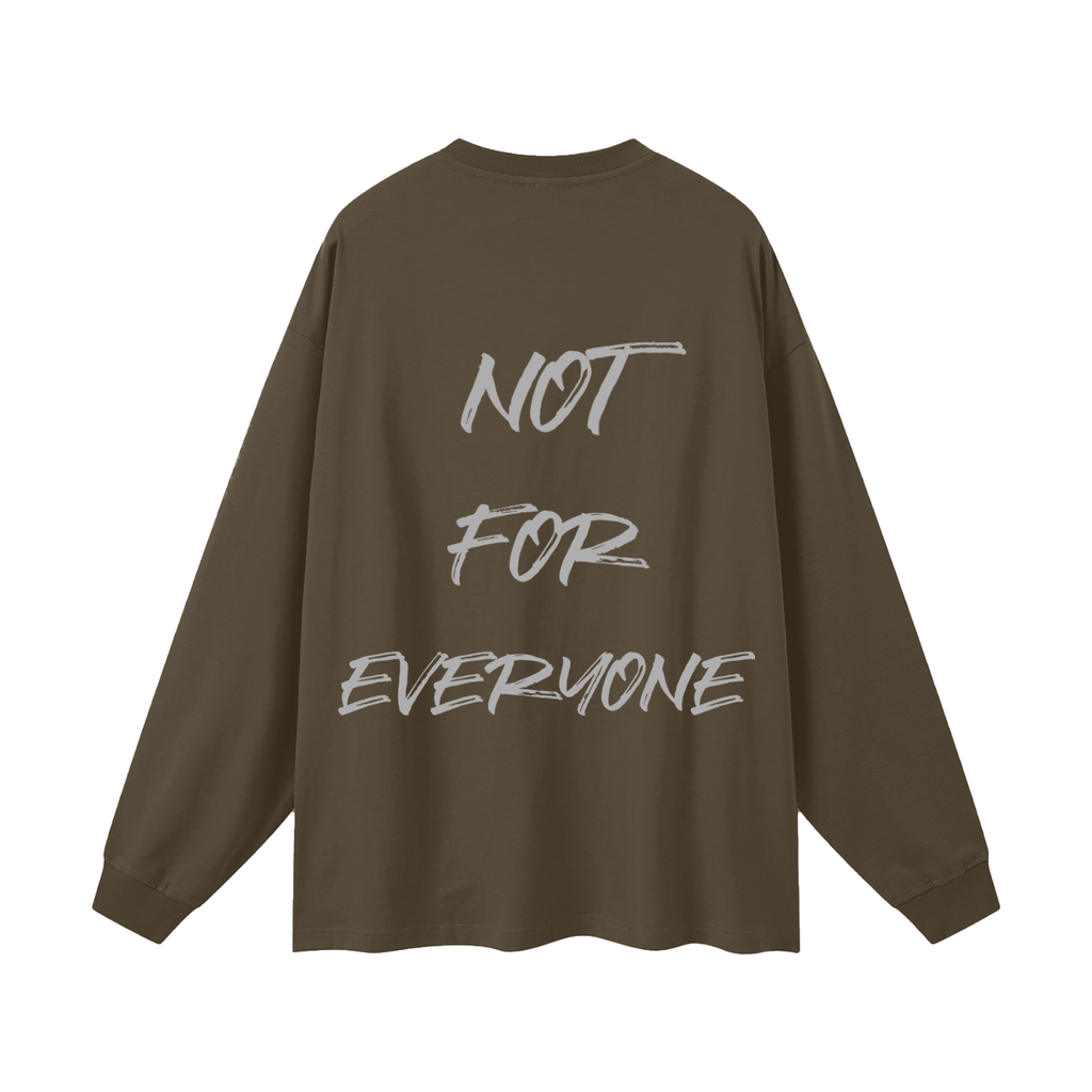 Oversized Unisex Long Sleeve T-Shirt