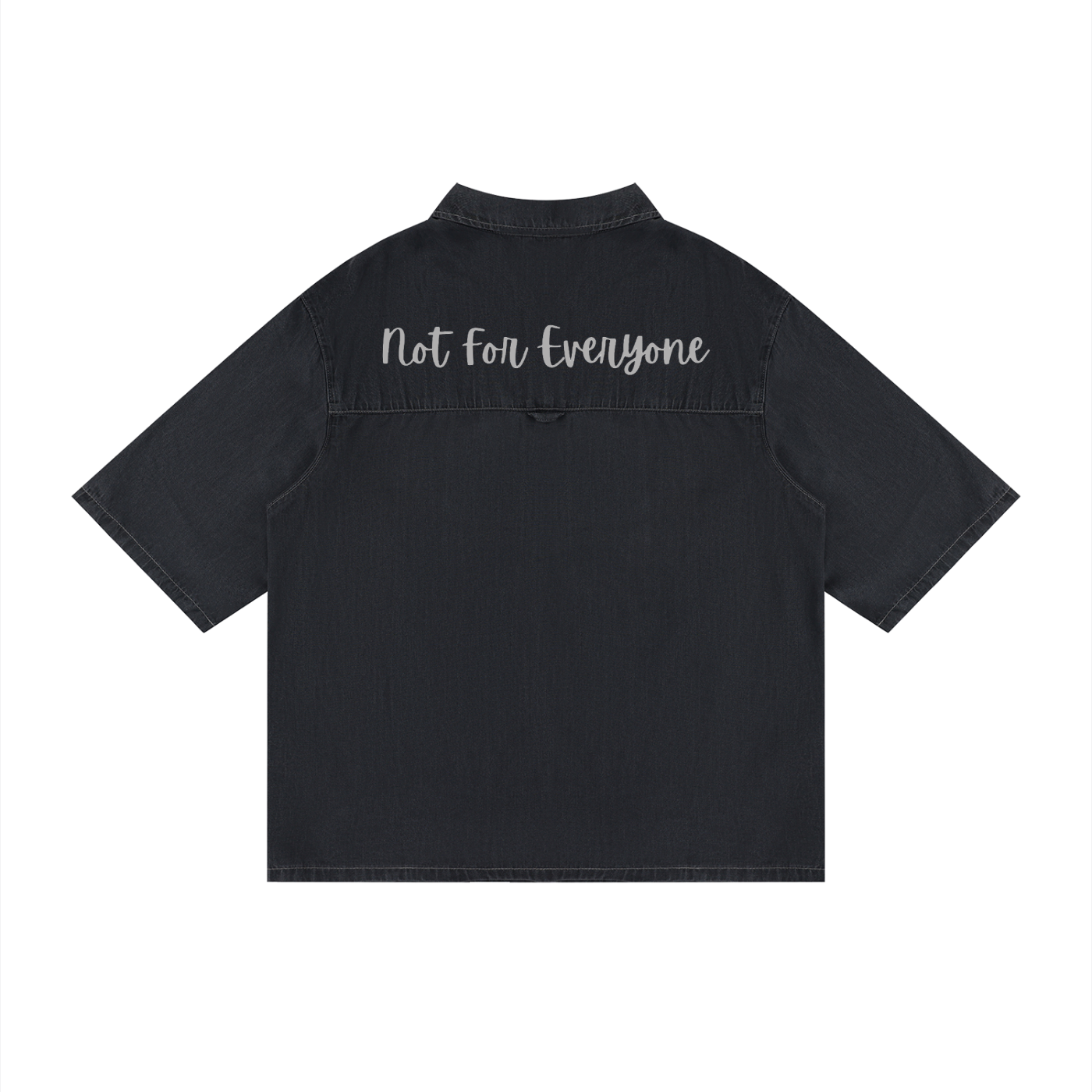 Unisex Vintage Wash Drop Shoulder Lyocell Shirt