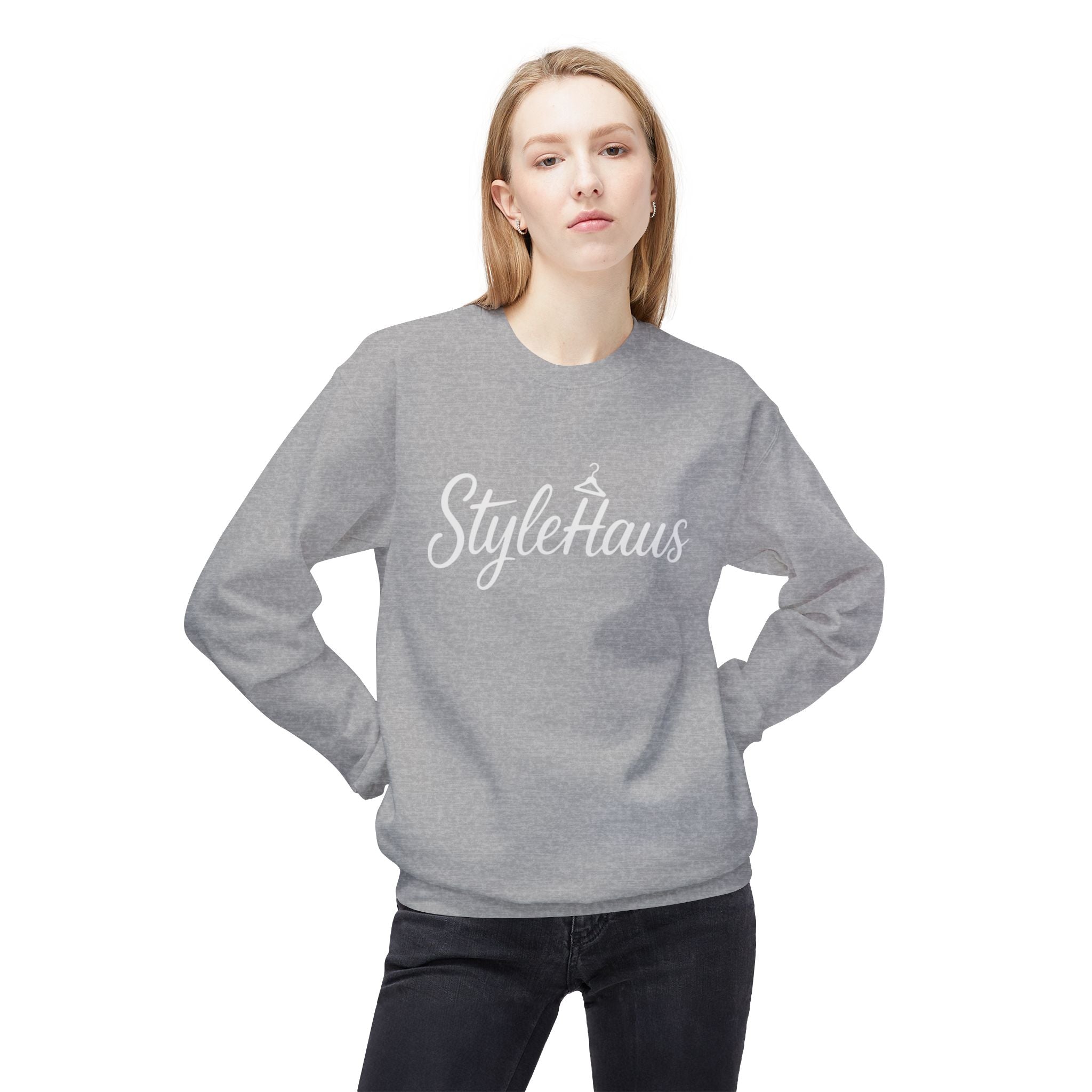 Cozy Softstyle Sweatshirt, Casual Unisex Fleece Pullover, Perfect for Relaxing, Gift for Friends and Family, Ideal for Every Season