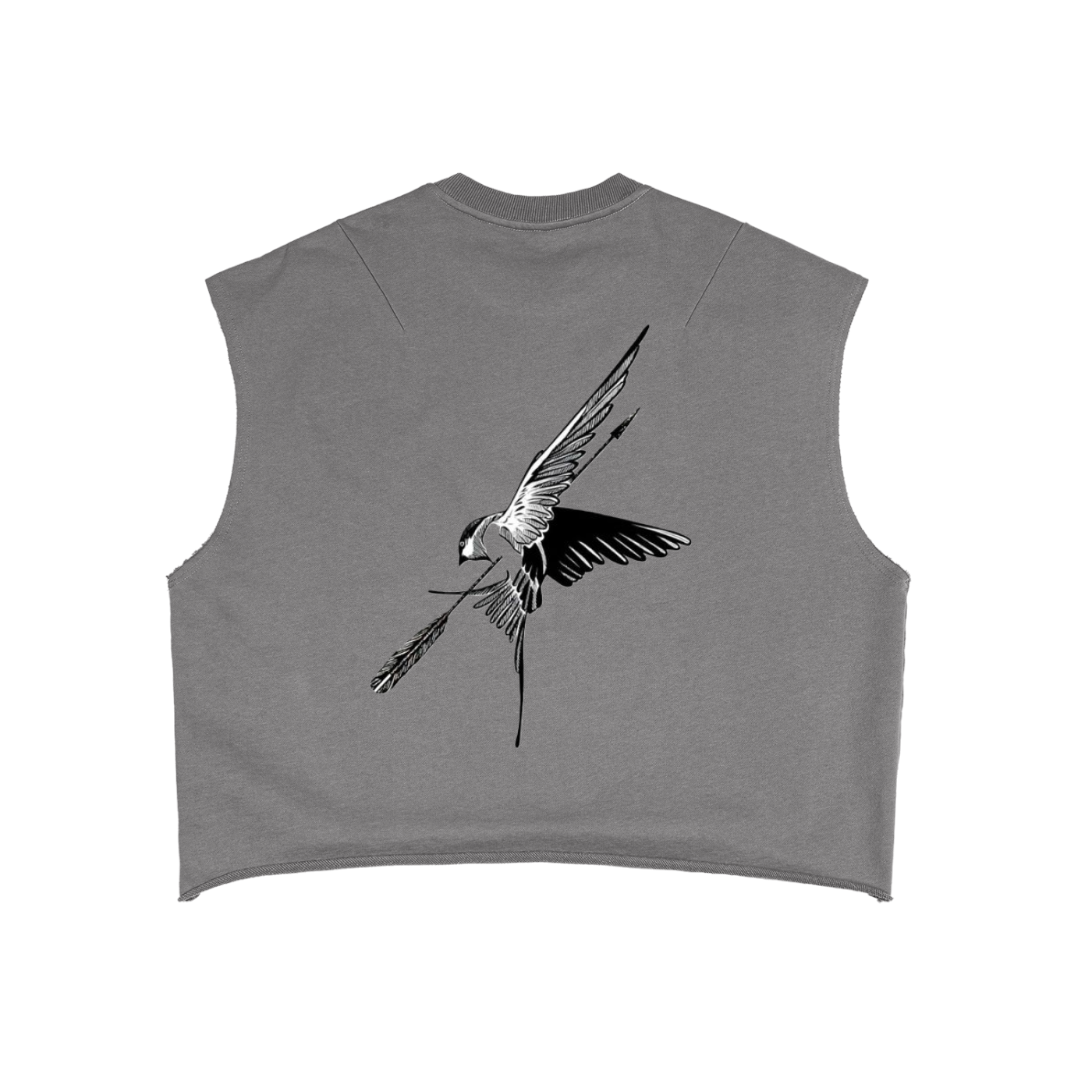 French Terry Boxy Tank Top